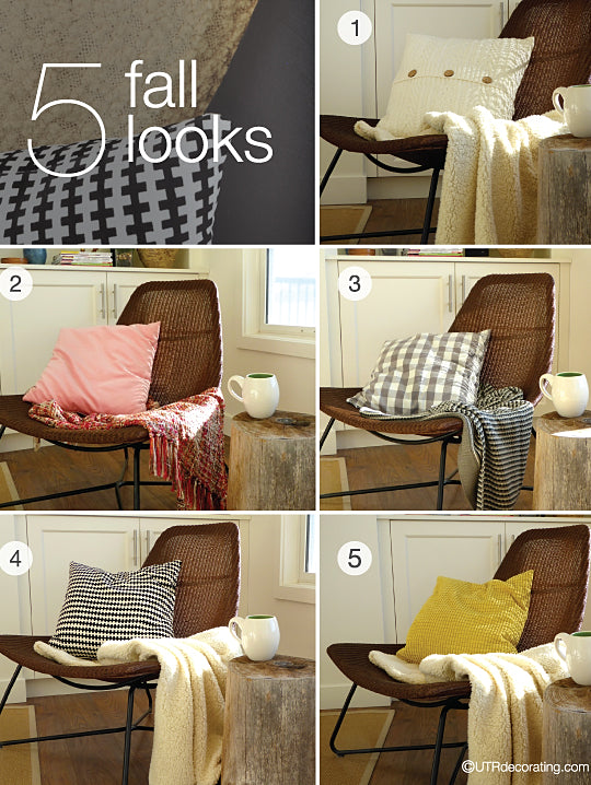 5 Fall Looks With Cushions and Throws